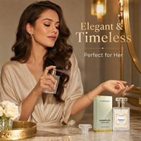 SANMOLAN Eau de Parfum Unisexe Classique Intemporelle Parfum Élégant Longue Durée Polyvalent pour Rendez-vous et Soirées pour Hommes et Femmes