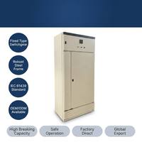 Armoire de Commutation Basse Tension de Type Fixe Wanbo-210, Boîtier en Acier Robuste, Distribution d'Énergie Industrielle, Certifiée IEC