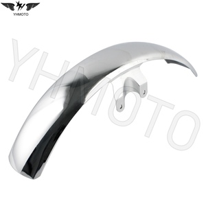 Guardabarros Delantero de Acero Cromado (Kotflügel) para Motocicleta MZ 251 MZ 250 - Product Image 2