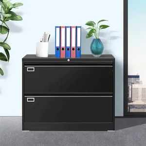 Office furniture wholesale knock down easy assembly 2 drawer metal filing storage cabinet