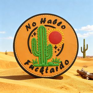 Reliable Workshop Bespoke Engineered 3D Soft Rubber PVC Hook Backing Apparel Tag Patches with Heart & Alphabet Shapes for Hats - Product Image 6