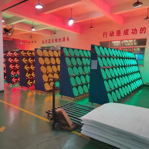 Jinke tự động 200mm tín hiệu giao thông với bộ đếm thời gian Bộ Điều khiển nội bộ đếm ngược ánh sáng giao thông không thấm nước - Product Image 3