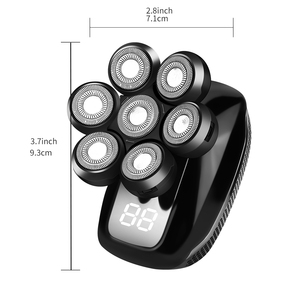 Chất lượng phổ biến thiết kế mới không thấm nước 7 trong 1 có thể giặt sạc điện Máy cạo râu Dao Cạo cạo râu - Product Image 1