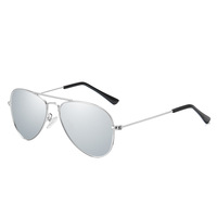 Classique enfants lunettes de soleil polarisées mode enfants pilote lunettes de soleil cadre en métal filles extérieur lunettes UV400