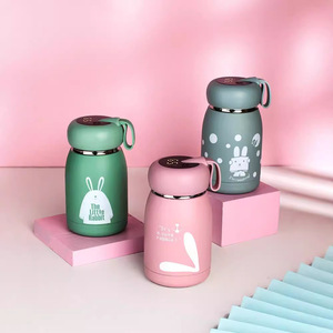 Botella Térmica Inteligente de Silicona sin BPA para Niños, Taza Antiderrames, Linda Botella de Acero Inoxidable Aislada con Estampado, para Regalo Promocional - Product Image 2