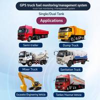 Traceur GPS 4G à ultrasons pour le suivi du carburant, localisateur antivol de carburant pour camion étanche IP68