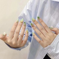 Design #1820 Cadeaux personnalisés Ongles artificiels moyens Presse sur Ongles de créateur Faux ongles Fournisseur