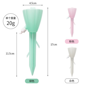 Dispositivo de riego automático con gotero ajustable para plantas en macetas, suministro de riego por goteo de plástico de 500 ml - Product Image 4