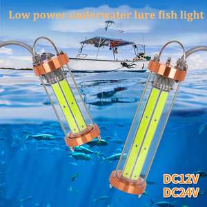 600W 12V 24V <span class=keywords><strong>IP68</strong></span> <span class=keywords><strong>LED</strong></span> Câu Cá Dưới Nước Đèn thả sâu màu xanh lá cây trắng xanh - Product Image 3