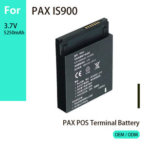 Batterie lithium-ion rechargeable 3,7 V 5150 mAh, cycle long 500 recharges, OEM pour terminal POS PAX Pro A920 IS900 - Product Image 3