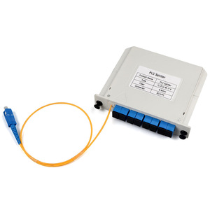Pigtail PLC Splitter 1x8 LGX Box FTTH 1:8 SC Plug-in Cassette Type PON CATV Passif Fibre Optique Splitter Couvercle En Plastique - Product Image 5