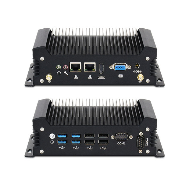 Linkleaps Highly Popular Industrial Mini PC Fanless Mini PC Industrial Computer with Rich IO for Industrial IoT & Automation