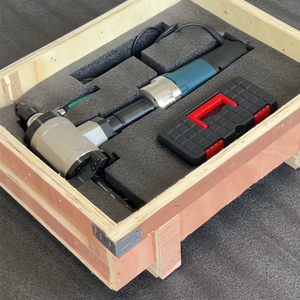 Machine à chanfreiner les tuyaux électrique <span class=keywords><strong>portable</strong></span> IDE-120, chanfreineuse de tubes métalliques, chanfreineuse de tuyaux manuelle - Product Image 4