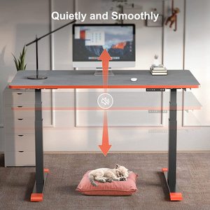 Professional Manufacturer Chaise <strong>Gamer</strong> <strong>L</strong> Shaped Gaming <strong>Desk</strong> Rgb Modern Large Custom Black Gaming Table <strong>Desk</strong> with Cup Holder - Product Image 6