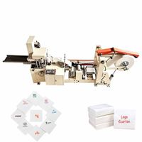 Máquina Plegadora de Servilletas de Papel Totalmente Automática, Plegado 1/4 y 1/6, Maquinaria para Fabricación de Servilletas