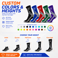 Chaussettes de randonnée personnalisées de qualité supérieure, absorbant les chocs, douces, respirantes, chaussettes de sport d'extérieur