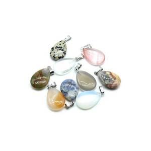 Pietra <span class=keywords><strong>naturale</strong></span> quarzo rosa <span class=keywords><strong>ametista</strong></span> <span class=keywords><strong>ciondolo</strong></span> con <span class=keywords><strong>ciondolo</strong></span> in cristallo <span class=keywords><strong>ciondolo</strong></span> piatto guarigione <span class=keywords><strong>ciondolo</strong></span> in cristallo grezzo mujeres colgantes - Product Image 2