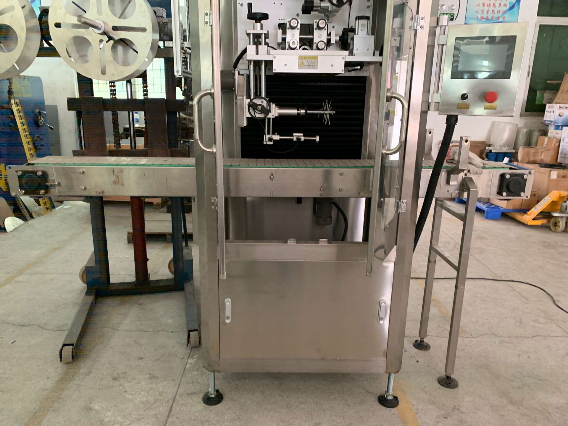 Automatic Bottle Labeling Machine , Shrink Sleeve Labeler For 5 Gallon Bottle