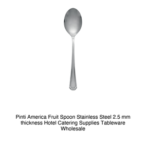 Cuchara para Postre Pinti America, Acero Inoxidable 18/10, 2.5 mm de Grosor, Pintinox - Product Image 2