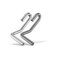 Tube de flexion CNC sur mesure en acier inoxydable et aluminium pour échappement