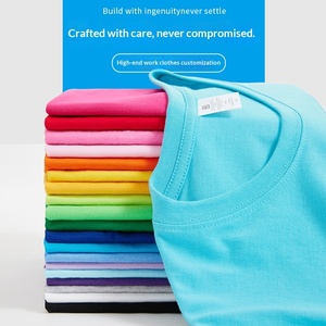 T-shirt Personalizzata all'Ingrosso in Colori Pastello, Unisex, in Cotone 180g, per Pubblicità, Casual, Manica Corta - Product Image 2