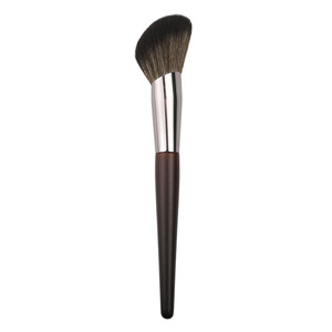 Brocha de maquillaje individual para colorete, polvos sueltos y iluminador natural, suave y portátil - Product Image 1