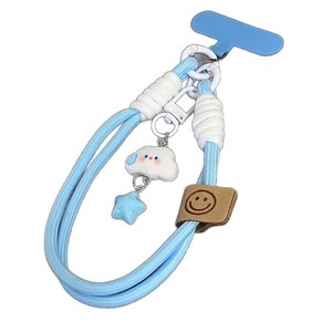 Silent <span class=keywords><strong>Cloud</strong></span> Stars – Cordon de téléphone portable, bracelet court, pendentif pour appareil photo, porte-clés universel - Product Image 5