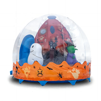Tente de fête gonflable utilisée pour maison de rebond de bonbons Globe tente à bulles transparente à vendre