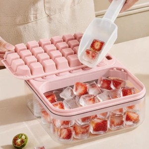 Ice Cube Tray 56 Grids Double Layer Quick Freeze Easy Demold For Home Commercial Use - Product Image 1