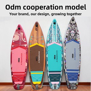 Tabla de SUP Inflable de Doble Espesor con Tecnología Drop Stitch, Serie Control del Viento, Plegable, para Surf y Remo - Product Image 4