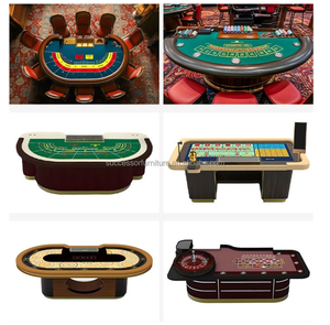 Người Kế Kế Kế Tùy Chỉnh Hiện Đại Lưu Trữ Bảng Texas Hold'em Baccarat Bảng Ánh Sáng Sang Trọng 6 ~ 10 Người Bộ Sòng Bạc Đồ Nội Thất - Product Image 2