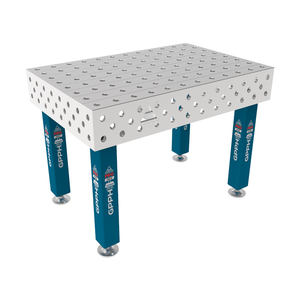SteelMax INOX GPPH banco de soldadura 1,2x0,8 m, 15mm de espesor, agujeros de 28mm - Product Image 1