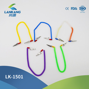 Pinces à écharpe dentaire LK-1501 pour examen buccal, à ressort, pour usage infirmier, opération manuelle, origine Cangzhou, marque OEM - Product Image 5