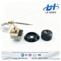 Thermostat de friteuse 200°C WHD-200B CE CQC VDE – Composant professionnel pour la restauration, table chauffante pour aliments, équipement domestique