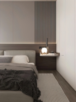 Meuble de rangement à chaussures professionnel en bois pour chambre à coucher, moderne et minimaliste, réglable, suspendu, avec 2 tiroirs, autoportant et durable