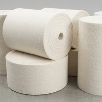 Rouleau de feutre aiguilleté 100 % polyester en gros pour roue de polissage, taille, épaisseur, couleur, grammage et anti-bactérien personnalisables