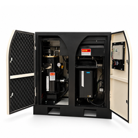 Compresor de Aire de Tornillo VSD de Imán Permanente de 7.5KW 10HP, 7.5Bar 1.2m³/min 42CFM, Compresor Industrial de Frecuencia Variable
