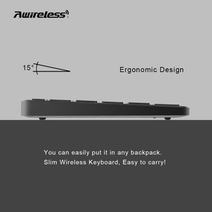 Clavier numérique sans fil 2 en 1, fin, 22 touches, 2.4G sans fil, Bluetooth, avec pavé tactile - Product Image 4
