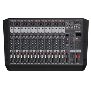 Consola mezcladora de audio profesional FX 8 12 16 24 canales con MP3 USB, buen monitoreo de todas las entradas y salidas para presentaciones. - Product Image 3