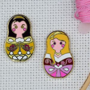 Hochwertige benutzer definierte magnetische Nadel Minder Pins für Kreuz stich Stickerei Handarbeiten Zubehör - Product Image 2