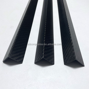 90 độ hình chữ L 3K Twill mờ sợi carbon góc cao cấp sản phẩm Carbon - Product Image 6