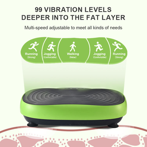 Plaque <span class=keywords><strong>vibrante</strong></span> Machine d'exercice Plate-forme de vibration du corps entier Récupération des débutants Masseur de drainage lymphatique <span class=keywords><strong>pour</strong></span> la tonification musculaire - Product Image 5