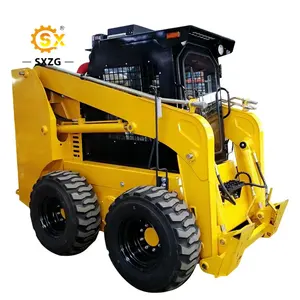 Vendi Mini Skid Loader Mini Skid Steer Wheel mini skid steer loader con accessori