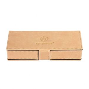 Caja Organizadora de Cartas de PU con Ventana Horizontal y Logotipo Personalizado FX, Capacidad para Más de 80 Cartas, Caja de Cartas Impermeable para Almacenamiento de Mazos de Juegos de Cartas - Product Image 3