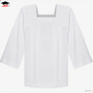 Tunica da Sacerdote in Poliestere all'Ingrosso, Casula Lunga, Paramenti, Casula per Servitori d'Altare con Surplice per Principianti - Product Image 2