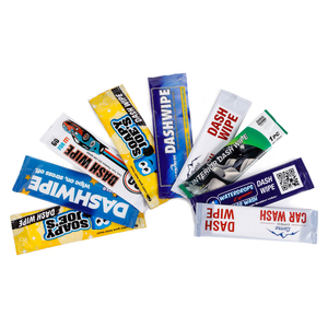 Oem Wegwerp Auto Glas Veeg Boards Auto Doekjes Exterieur Auto Oppervlak Handen Biologisch Afbreekbaar Individueel Pakket - Product Image 1