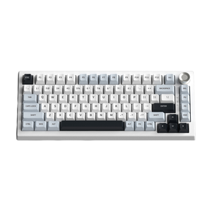 AULA F75 Wholesale Mechanical Gaming Keyboard RGB Backlit <b>USB</b>-<b>C</b> Interface Programmable Keys, Plug and Play, Full Size, White - Product Image 1