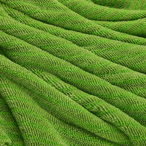 Nhà Máy Cung Cấp Sợi Nhỏ Siêu Thấm Phun Lau Pad Cao Cấp Có Thể Giặt Xoắn Thay Thế Sọc Vải Cuộn - Product Image 3