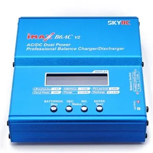 SKYRC iMAX B6AC V2 Charger 50W LiPo Battery Balance Discharger Re-Peak Helicopter RC Quadcopter Drone DIY