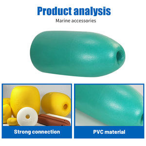 Boya de Pesca Comercial de PVC Amarilla, Boya de Bala para Pesca, Boya de Bala para Langosta, para Trampa de Cangrejos - Product Image 3